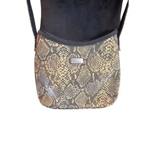 Koltov Small Snake Print Crossbody New with Tags